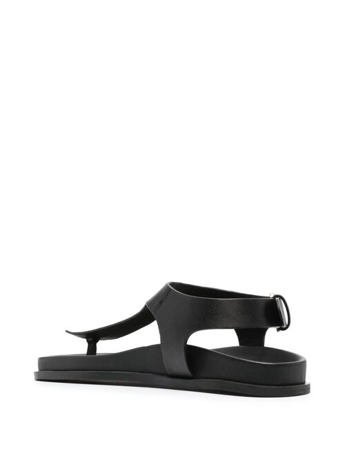 A.EMERY Reema leather flat sandals