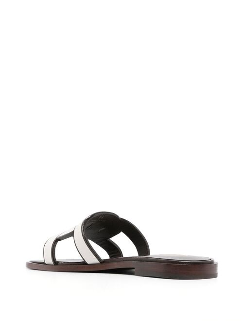 Tod's woven flat sandals