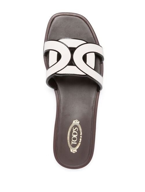 Tod's woven flat sandals