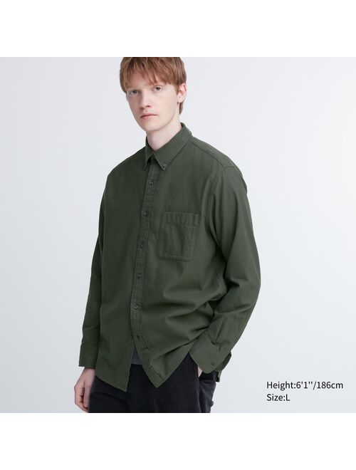 UNIQLO Flannel Long-Sleeve Shirt