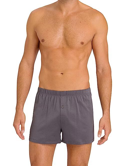 Hanro Cotton Sporty Knit Boxer