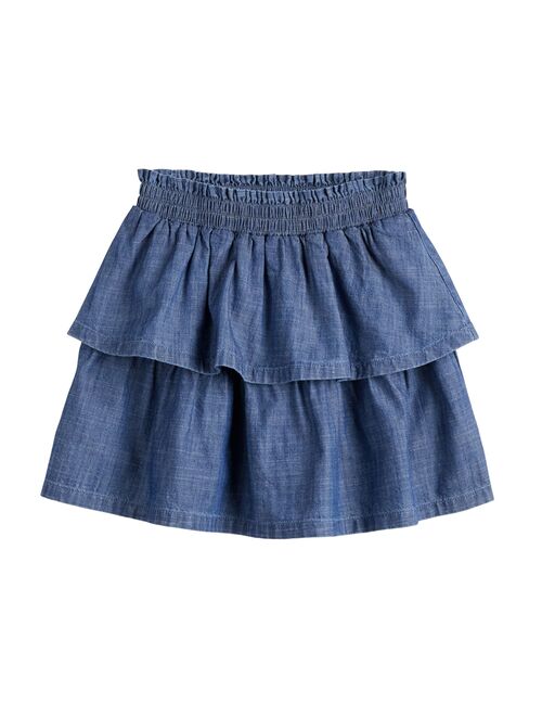 Baby & Toddler Girls Jumping Beans Two Tier Skirt