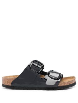 Arizona Big Buckle patent sandals