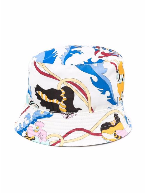 PUCCI Junior graphic print bucket hat