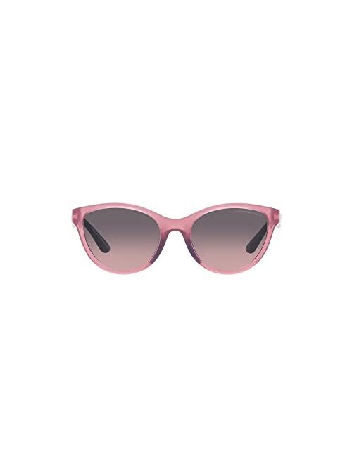 Emporio Armani Girls' Ek4003f Low Bridge Fit Cat Eye Sunglasses