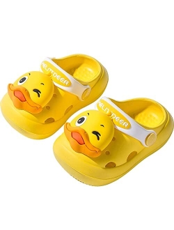 NW Kids Cute Caterpillar Clogs Garden Shoes Boys Girls Non-Slip Soft EVA Slides Slippers Indoor Outdoor Waterproof Children Water Shower Beach Pool Sandals