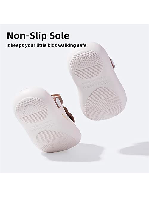 N\W Kids Cute Caterpillar Clogs Garden Shoes Boys Girls Non-Slip Soft EVA Slides Slippers Indoor Outdoor Waterproof Children Water Shower Beach Pool Sandals