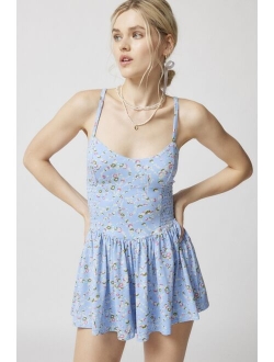 UO Raleigh Floral Romper