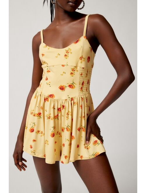 Urban Outfitters UO Raleigh Floral Romper