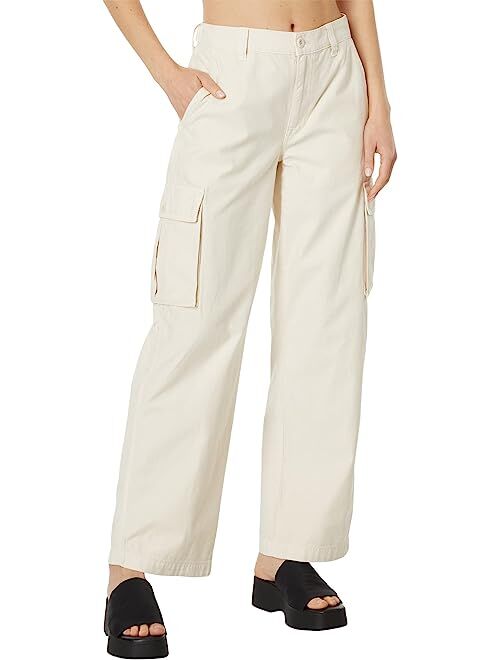 Madewell Garment-Dyed Low-Slung Straight Cargo Pants