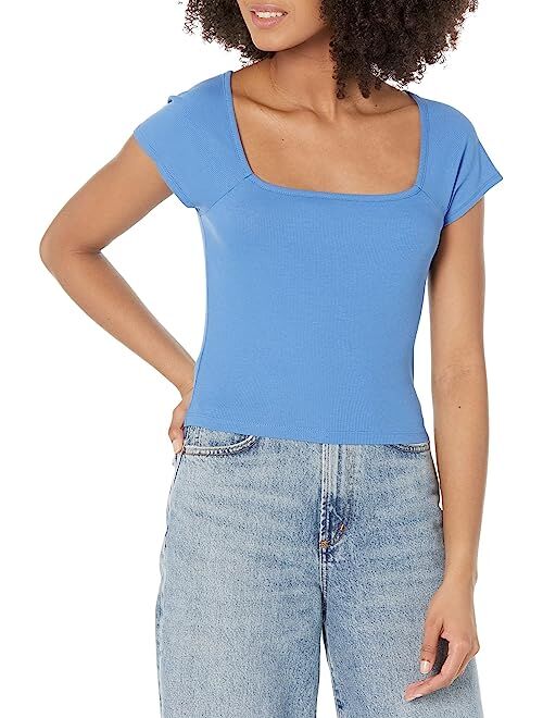 Madewell Brightside Aruba Square Neck Tee