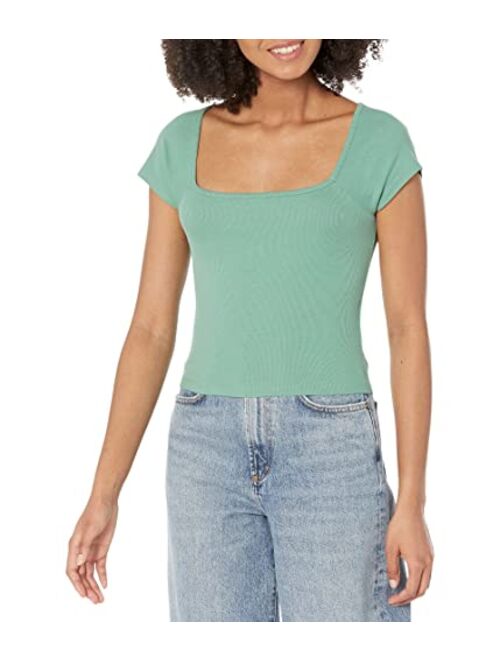 Madewell Brightside Aruba Square Neck Tee