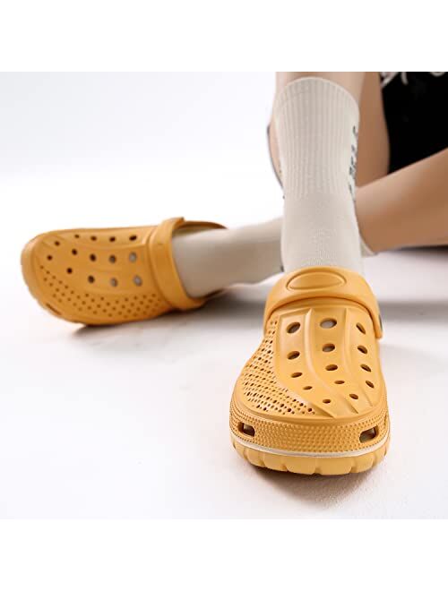 INMINPIN Women and Men Orthopedic Clogs Arch Support Garden Shoes Sandals Slippers with Plantar Fasciitis Feet Insoles