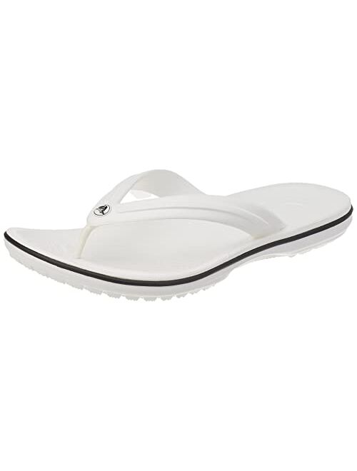 Crocs unisex-adult Crocband Flip Flop | Slip-on Sandals | Shower Shoes