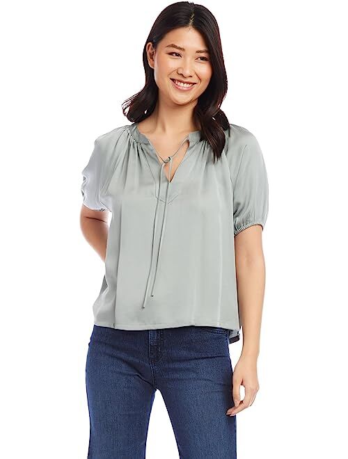 Karen Kane Peasant Top