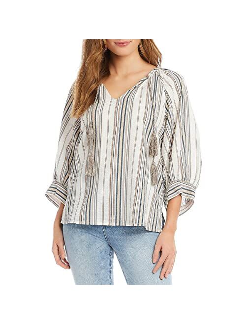 Karen Kane Peasant Top