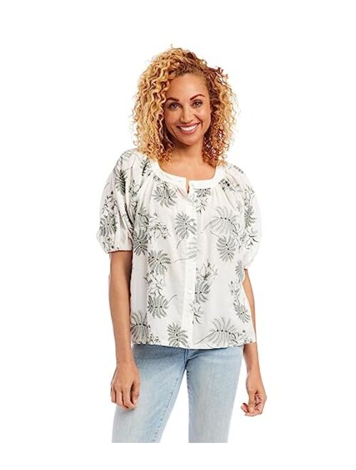 Karen Kane Embroidered Top