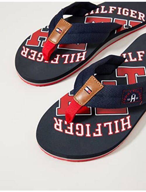 Tommy Hilfiger Men's Essential Th Beach Sandal Flip Flops