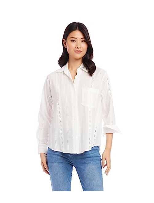 Karen Kane Eyelet Shirt