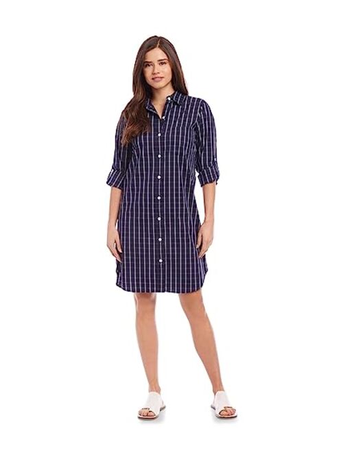 Karen Kane Check Shirtdress