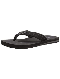 Men's Carver Suede 3 Point Flip Flop Athletic Sandal