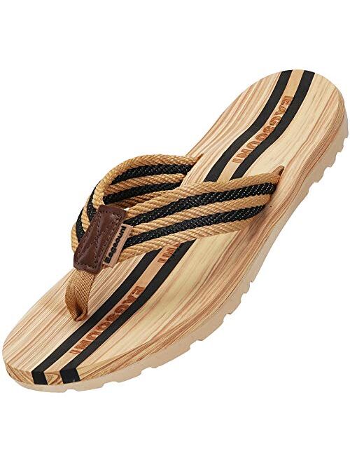 Eagsouni Men's Women's Flip Flops Casual Comfort Thong Sandals Non-Slip Slippers for Beach