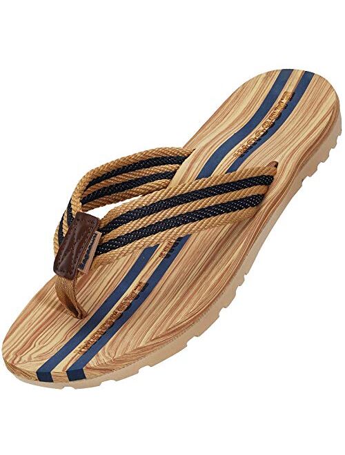 Eagsouni Men's Women's Flip Flops Casual Comfort Thong Sandals Non-Slip Slippers for Beach