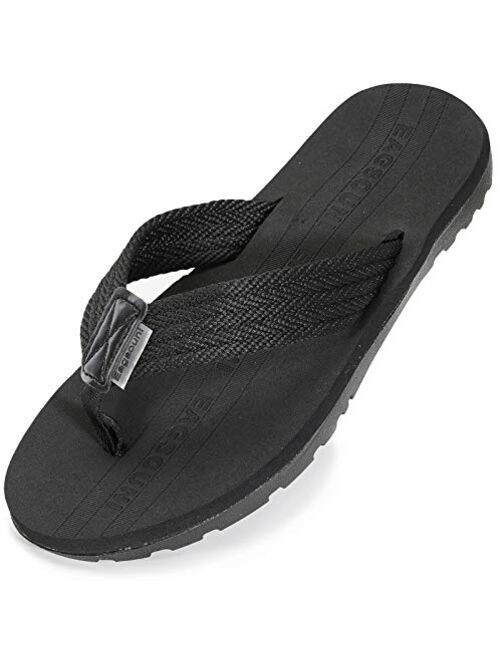 Eagsouni Men's Women's Flip Flops Casual Comfort Thong Sandals Non-Slip Slippers for Beach