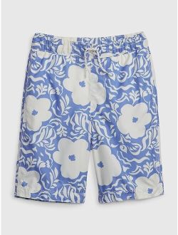 Kids 100% Recycled Swim Board Shorts