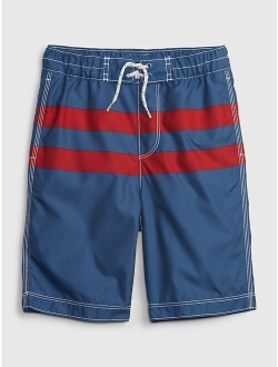 Kids 100% Recycled Swim Board Shorts