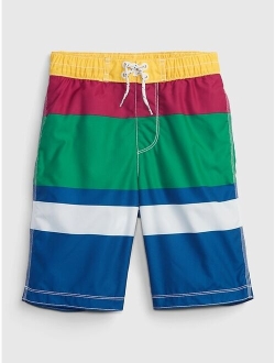 Kids 100% Recycled Swim Board Shorts