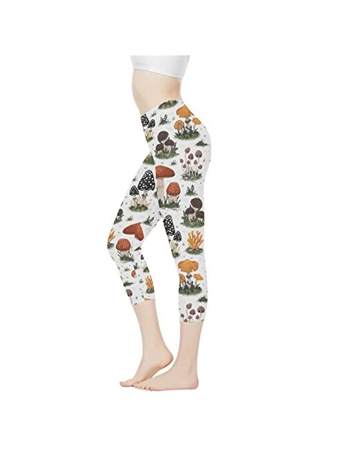 AFPANQZ Leggings for Women High Waist Work Out Yoga Pants Tight Mid Length Seamless Legging Butt Lift XS-3X Sports Wear