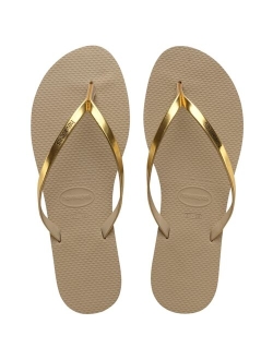 Women's You Metallic Flip Flop Sandals