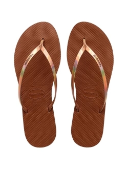 Women's You Metallic Flip Flop Sandals