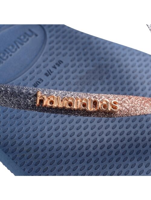 Havaianas Women's Slim Square Glitter Sandals