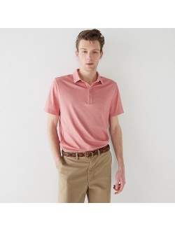 Performance polo shirt with COOLMAX in print