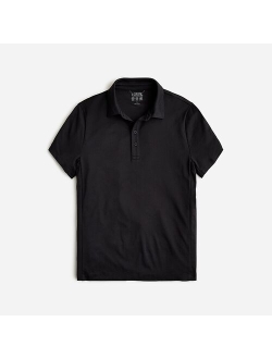 Performance polo shirt with COOLMAX in print