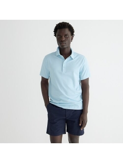 Performance polo shirt with COOLMAX in print