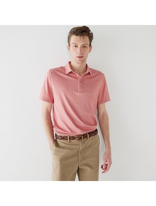 J.Crew Performance polo shirt with COOLMAX in print