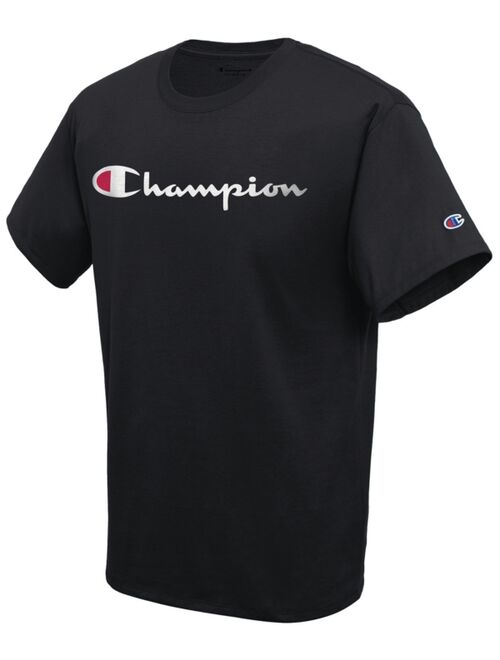 CHAMPION Men's Script Logo T-Shirt