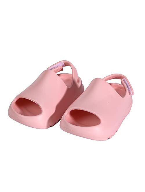 Guwada Toddler Little Kids Slides Sandals, Kid Summer Slip On Slides Sandals, Beach Pool Anti-slip Water Shoes, Indoor Outdoor Lightweight Slippers Sandals for Boys and G