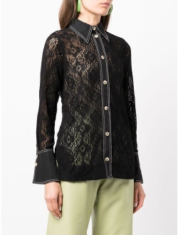 lace long-sleeve shirt