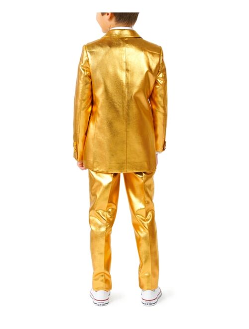 OPPOSUITS Little Boys Groovy Metallic Party Suit, 3-Piece Set