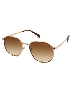 Square Sunglasses for Men Women Classic Trendy Vintage Retro Style