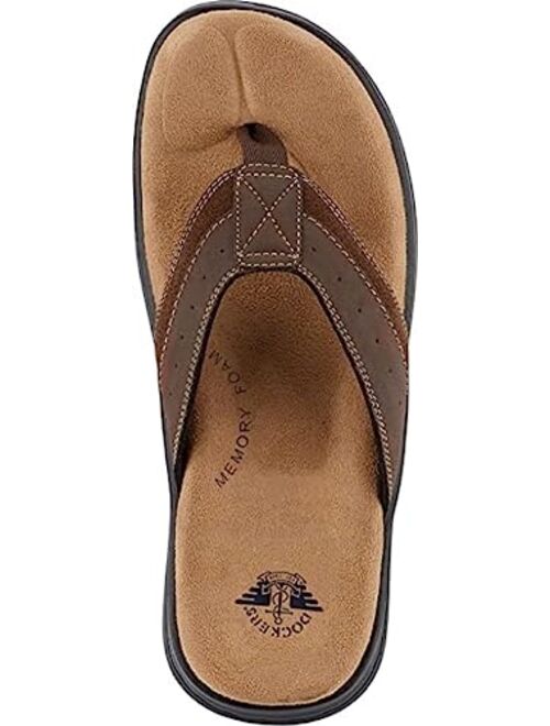 Dockers Mens Laguna Casual Flip-Flop Sandal Shoe