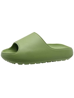 Beslip Platform Slide Sandals for Women Men Lightweight Open Toe Shower Shoes