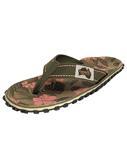 Gumbies Islander Unisex Flip Flops, with Supersoft Cotton Toe Post and Durable Recycled Rubber Sole - Comfort Guaranteed