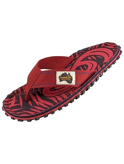 Gumbies Islander Unisex Flip Flops, with Supersoft Cotton Toe Post and Durable Recycled Rubber Sole - Comfort Guaranteed