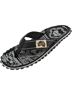 Gumbies Islander Unisex Flip Flops, with Supersoft Cotton Toe Post and Durable Recycled Rubber Sole - Comfort Guaranteed