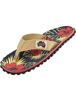 Gumbies Islander Unisex Flip Flops, with Supersoft Cotton Toe Post and Durable Recycled Rubber Sole - Comfort Guaranteed